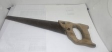 Rare 11” Vintage Wood Handle Hand Saw picture