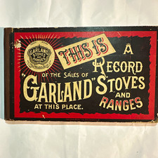 Garland Record Book of sold stoves-May 18, 1897- retail ephemera picture
