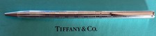 Tiffany & Co. Engine Turned Ballpoint Pen  Sterling Silver 925 Vintage picture