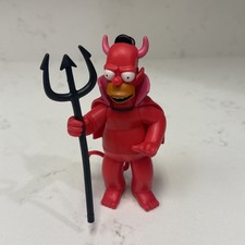 EVIL HOMER Devil - Simpsons Playmates WOS Series 16 Figure  Loose Complete picture