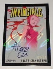 2026 Keepsake Invincible Season 2 Signagraph Atom Eve 01/01 & 26/35 Laser Cards picture