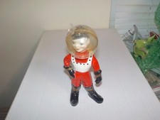 Vintage Dated 1957 Kreiss Ceramic Wes Little Space People Boy Figure w/ Bubble A picture