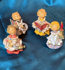 Fontanini Altar Choir Boys set of 4 Simonelli Italy  4” figurines 1987 picture