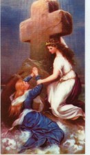 St. Agatha Prayer 2 - Laminated Holy Cards 25 CARDS picture