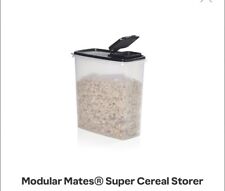 Tupperware Modular Mates Super Cereal Storer Keeper 20 Cup / 4.8 L Black NEW picture