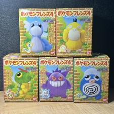 1998 Pokemon Friends Plush Series  4 New/Sealed 5 Pc. Japan Import Bandai Scarce picture