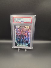 2017-18 PANINI PRIZM #86 BAM ADEBAYO RC SILVER MOSAIC PRIZM ROOKIE PSA 9 MINT picture