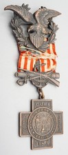 Spanish American War SAW 1898-1902 War Veteran Numbered Medal RARE picture