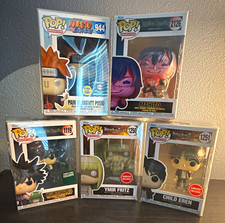 Funko Pop Animation Vinyl Lot (5) GITD GameStop Pain #944 Mahito #2126 picture