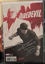 Daredevil 612 CGC JSA signed by Charlie Cox picture