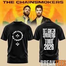 amazing shirt The Chainsmokers band Black T-shirt short sleeve Unisex picture