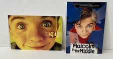 Vintage Malcolm in the Middle FOX Promo Postcards Lot 2 Hot Stamp TV 2000s picture