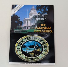 Vintage California State Capitol Sacramento Royal 14 View Foldout Postcard 1982 picture