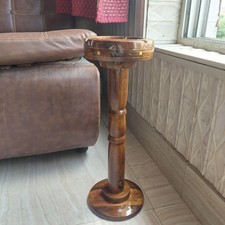 Wooden Ash Tray Stylish Cigarette Ashtray Smoker's Essential Natural Wood Handma picture