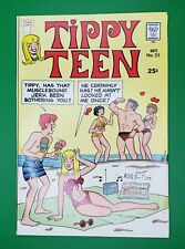 Tippy Teen #25 1969 Last Issue Beach Bikini Cover VF- 7.5 picture