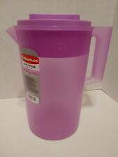 Rubbermaid Simply Pour 1 Gallon Container Purple with Purple Lid 11.25