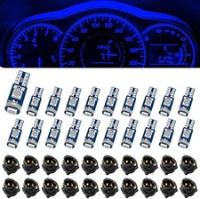 Luces Led Auto Azul Hielo Para Iluminar La Placa Del Tablero De Instrumentos 20p picture