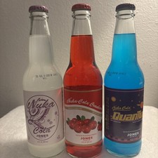 Fallout x Jones Soda “Vault-Dweller” 3-Pack Nuka Cola Quartz Cranberry Quantum picture