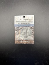 Old Faithul Yellowstone National Park Bench Mark Hiking Stick Medallion picture