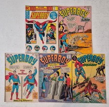 SUPERBOY Lot (5)#15-171*VG 1st App of Aquaboy 1964 George Papp Silver Bronze Age picture