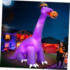 14 Ft Ht x 16 Ft L Giant Halloween Dinosaur Inflatable Blow Up Yard picture