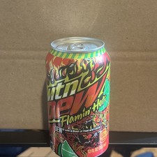  Mountain Dew Flamin' Hot Limited Edition Mtn Dew Can  12 oz 1 can  picture