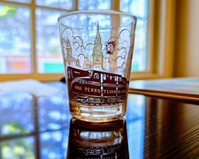 Tumbler Rocks Glass Pennsylvania Railroad 4902  Vintage 1960's Set of 4 picture