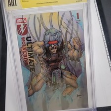 Marvel Ultimate Wolverine Sketch Cover By Luis Bravo Cbcs As Art picture