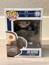 Funko Pop Games StarCraft II #19 Jim Raynor NIB Retired/Vaulted HTF picture