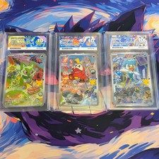 ACE Perfect 10 First Partner Series 3 Paldea Sequential Set Sprigatito Fuecoco picture