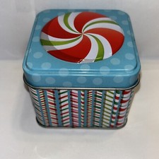 Seasonal Packaging Holiday Christmas Tin  3 X 3 X 3
