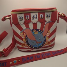 DANIELLE NICOLE x Disney Dumbo Timothy Crossbody  Circus Faux Leather Never Used picture