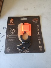 Gerber Strap Cutter With Sheath - Black orange - New  picture