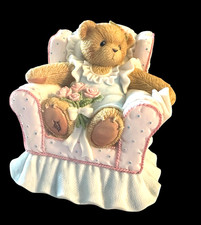 Vintage Cherished Teddies Sample- MOM, YOU'RE TEA-RIFIC -Never Sold in Store picture