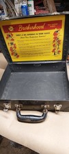 Rare Vintage 1940s Wells Lamont Gloves Salesman Case Crisp Interior Graphic picture
