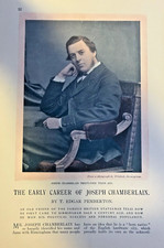 1905 Early Career Of British Politician Joseph Chamberlain picture