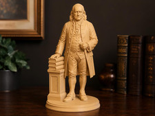 Benjamin Franklin Statue, Founding Father Sculpture picture