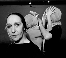 American choreographer Anna Sokolow and dancers 1970s Old Photo picture