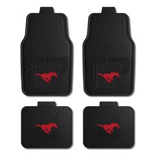 Fanmats Southern Methodist University Mustangs Red Set of 4 Mats Universal picture