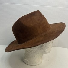 Vintage Dr. Who The 4th Doctor Hat BBC Tom Baker Fedora Size L Missing Ribbon picture