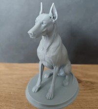 doberman statue picture