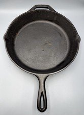 Vintage Lodge Cast Iron Cookware Frying Pan Skillet Model 10SK #4 picture