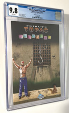 Tribute Tupac Shakur CGC 9.8 TOP POP 1/1 LTD 57/60 2PAC Mortal Kombat Waite Cvr picture