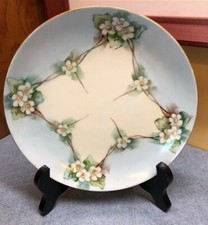 Vintage Hutschenreuther Josephine Bavaria Blue Floral 7