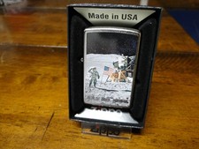 APOLLO 11 MOONLANDING JULY 20 1969 ZIPPO LIGHTER MINT IN BOX 2025 picture