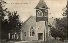 1908. MT. PULASKI, ILL. M.E. CHURCH. POSTCARD QQ4 picture