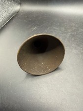 Antique Metal Funnel Automotive Oil Gas Priming Seam Welded Patina 3.5 In picture