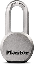 Magnum Heavy Duty Solid Steel Padlock with Key ‎M930XKADLH, 14/32