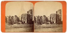 INDIA STEREOVIEW - Lucknow - The Residency - GF Gates 1870s picture