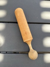Vintage Wooden Pestle Mashers Grinders primitive Raw picture